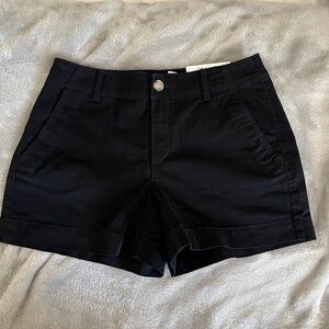 Casual black shorts from the Loft